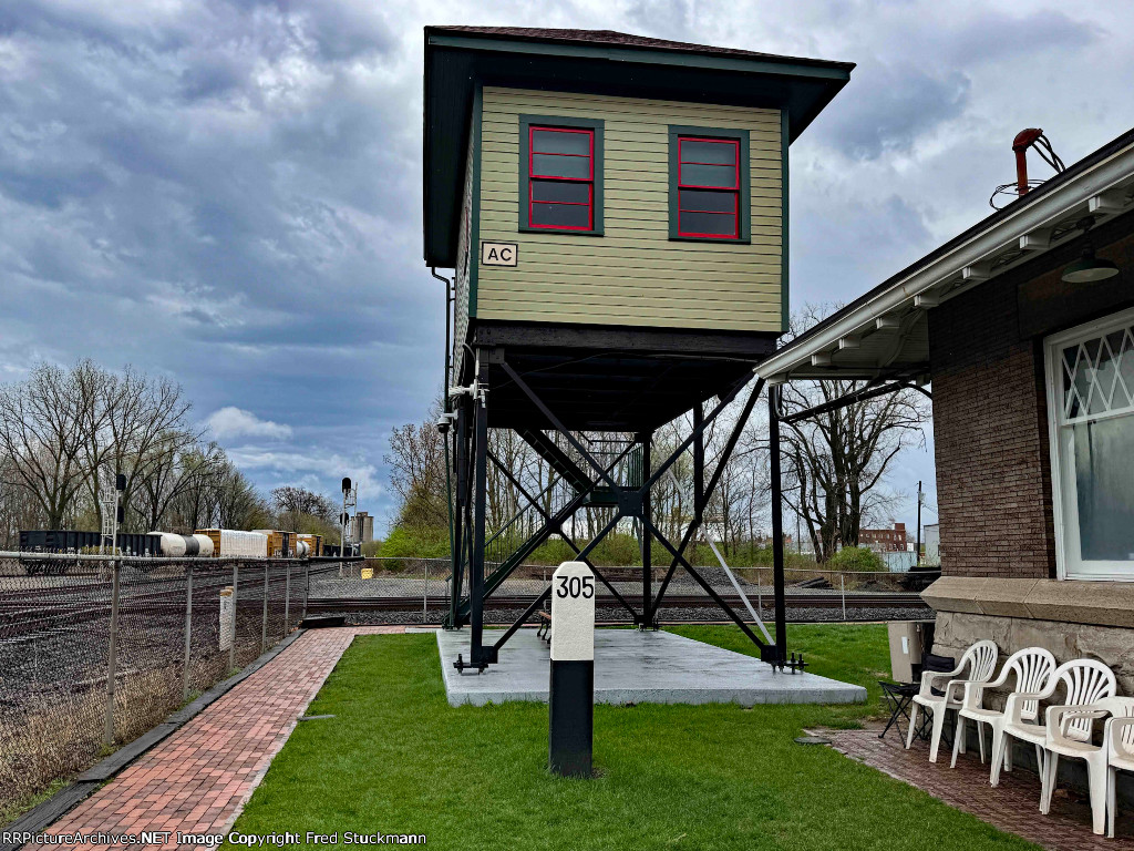 The one time 3 story tower is now only 2 stories tall.